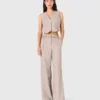 Pantaloni da completo con strass Pantaloni da completo con strass