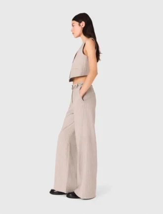 Pantaloni da completo con strass