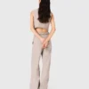 Pantaloni da completo con strass Pantaloni da completo con strass