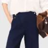 Pantaloni da marinaio in misto lino Pantaloni da marinaio in misto lino