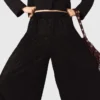 Pantaloni harem metallizzati
