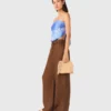 Pantaloni in misto lino