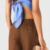 Pantaloni in misto lino