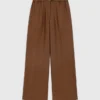 Pantaloni in misto lino