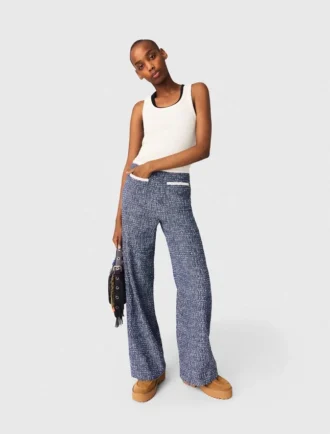 Pantaloni in tweed