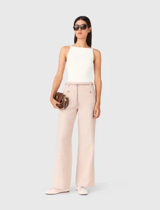 Pantaloni in tweed