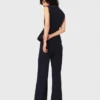 Pantaloni in tweed a gamba dritta