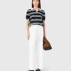 Pantaloni larghi in cotone