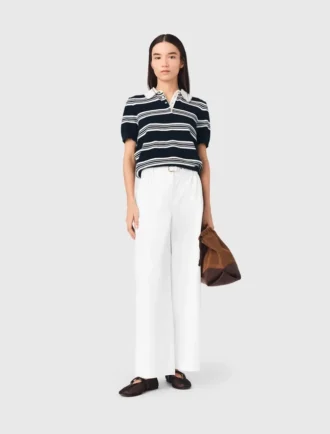 Pantaloni larghi in cotone Pantaloni larghi in cotone