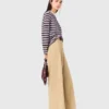 Pantaloni larghi in cotone