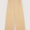 Pantaloni larghi in cotone