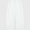 Pantaloni larghi in cotone