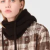 Camicia a quadri con strass