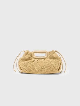 Pochette Mipli effetto bouclé