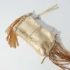 Pochette Miss M in pelle metallizzata Pochette Miss M in pelle metallizzata