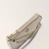 Pochette Sarah in pelle metallizzata Pochette Sarah in pelle metallizzata