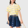 Polo a maniche corte a righe