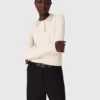 Polo in maglia con colletto con strass Polo in maglia con colletto con strass