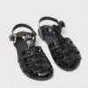 Sandali in pelle con cinturini multipli Sandali in pelle con cinturini multipli
