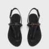 Sandalo piatto in pelle K.Jacques Sandalo piatto in pelle K.Jacques