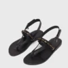 Sandalo piatto in pelle K.Jacques Sandalo piatto in pelle K.Jacques