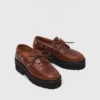 Scarpe da barca con suola spessa