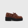 Scarpe da barca con suola spessa