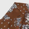 Sciarpa in seta con stampa bandana