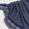 Sciarpa reversibile in lana e cashmere