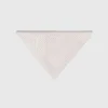 Sciarpa triangolare in lana con strass