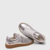 Sneakers in pelle metallizzata Sneakers in pelle metallizzata