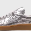 Sneakers in pelle metallizzata Sneakers in pelle metallizzata