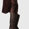 Stivali da cowboy in pelle Stivali da cowboy in pelle
