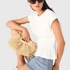 T-shirt aderente a pieghe T-shirt aderente a pieghe