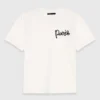 T-shirt con logo di Parigi ricamato T-shirt con logo di Parigi ricamato