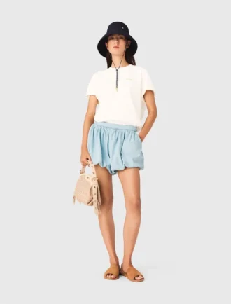 T-shirt con stampa estiva