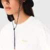 T-shirt con stampa estiva