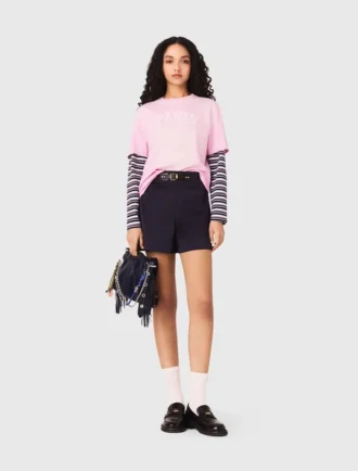 T-shirt con stampa nautica T-shirt con stampa nautica