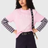 T-shirt con stampa nautica