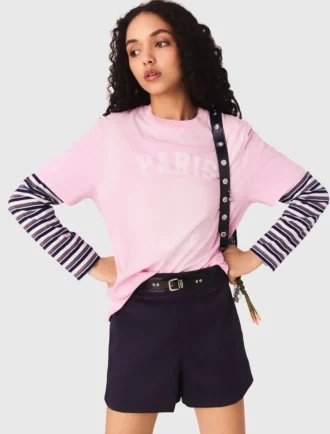 T-shirt con stampa nautica T-shirt con stampa nautica