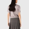 T-shirt metallizzata