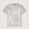 T-shirt metallizzata