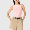 Top a collo alto dritto Top a collo alto dritto