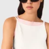 Top a collo alto dritto Top a collo alto dritto