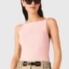 Top a collo alto dritto Top a collo alto dritto