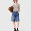 Top a righe in misto lana Top a righe in misto lana