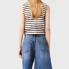 Top a righe in misto lana Top a righe in misto lana