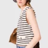 Top a righe in misto lana Top a righe in misto lana