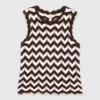 Top all’uncinetto a zigzag Top all’uncinetto a zigzag