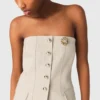 Top bustier sartoriale Top bustier sartoriale